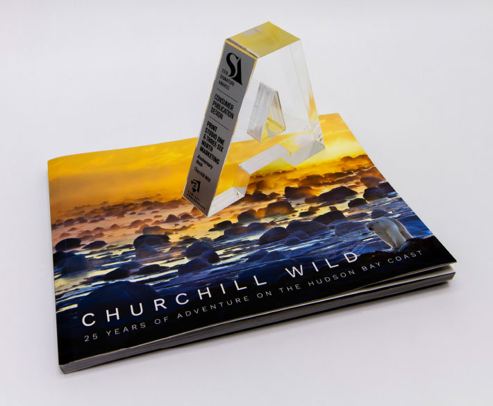 Churchill Wild Award with Book