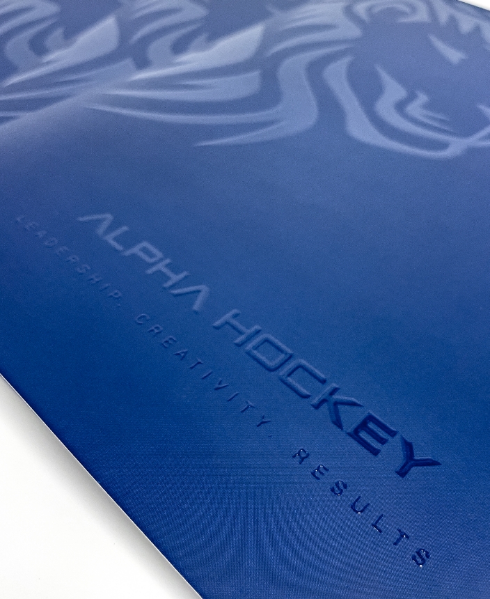 Alpha Hockey Book Design